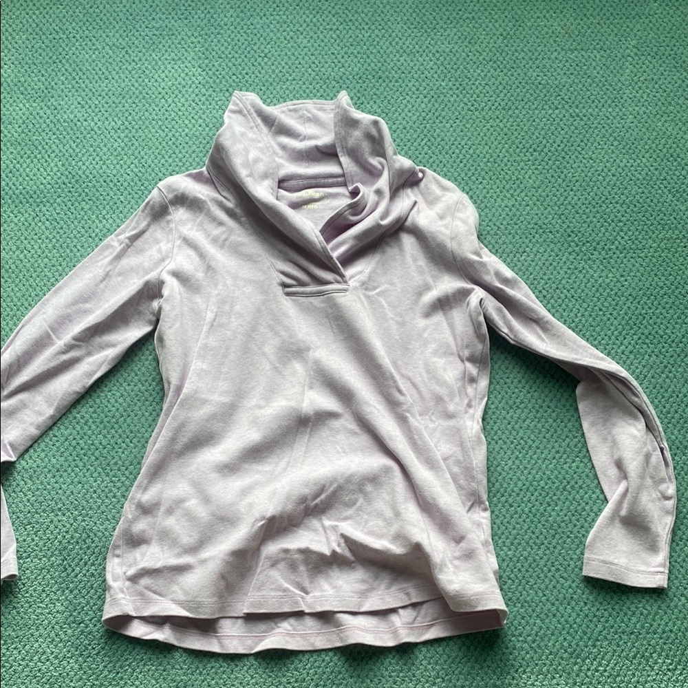 L. L. Bean purple sweater size Medium